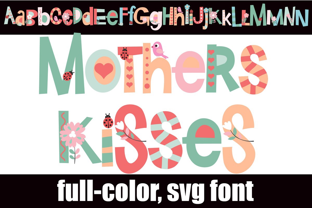 Шрифт Mothers Kisses CF