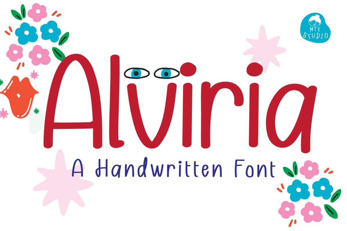 Шрифт Alviria