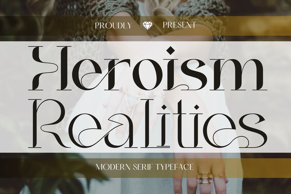 Шрифт Heroism Realities