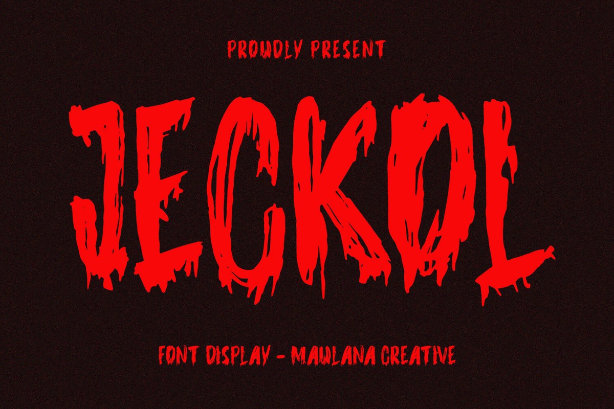 Шрифт Jeckol